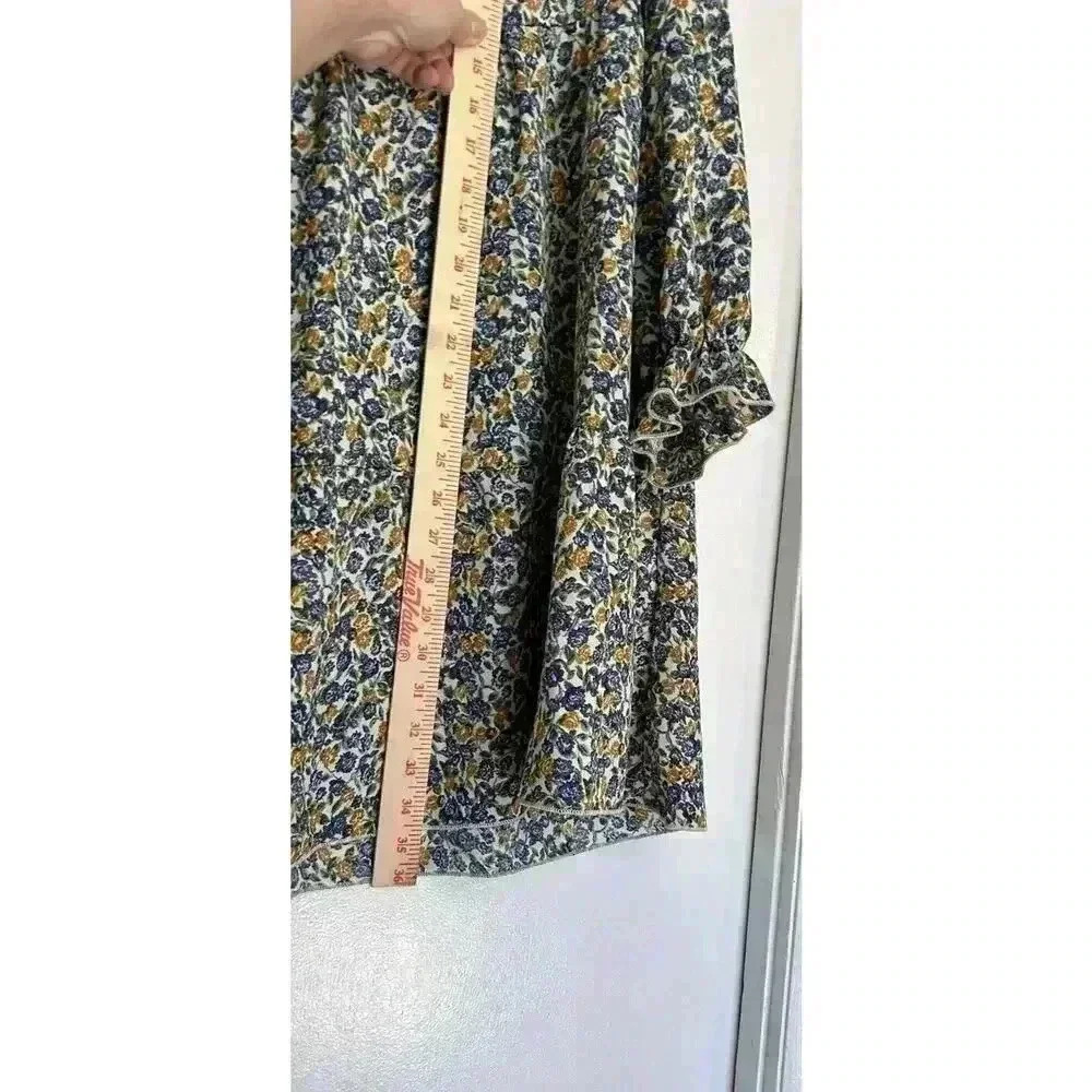 Kirundo Large Prairie Dress With Long Sleeves Floral Pattern L NWT - Picture 7 of 14